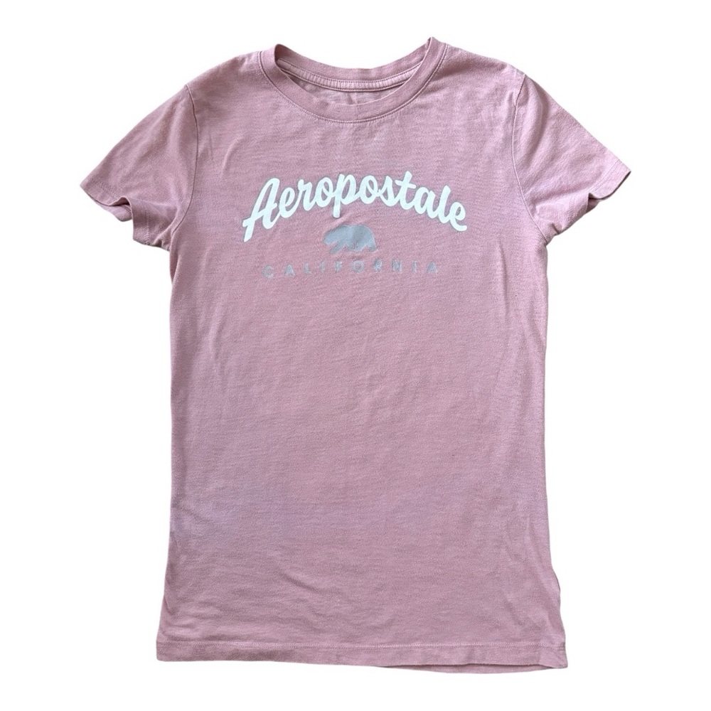 Bundle of Two Classic Crew Aeropostale Tees Size Large and Medium - Picture 4 of 5